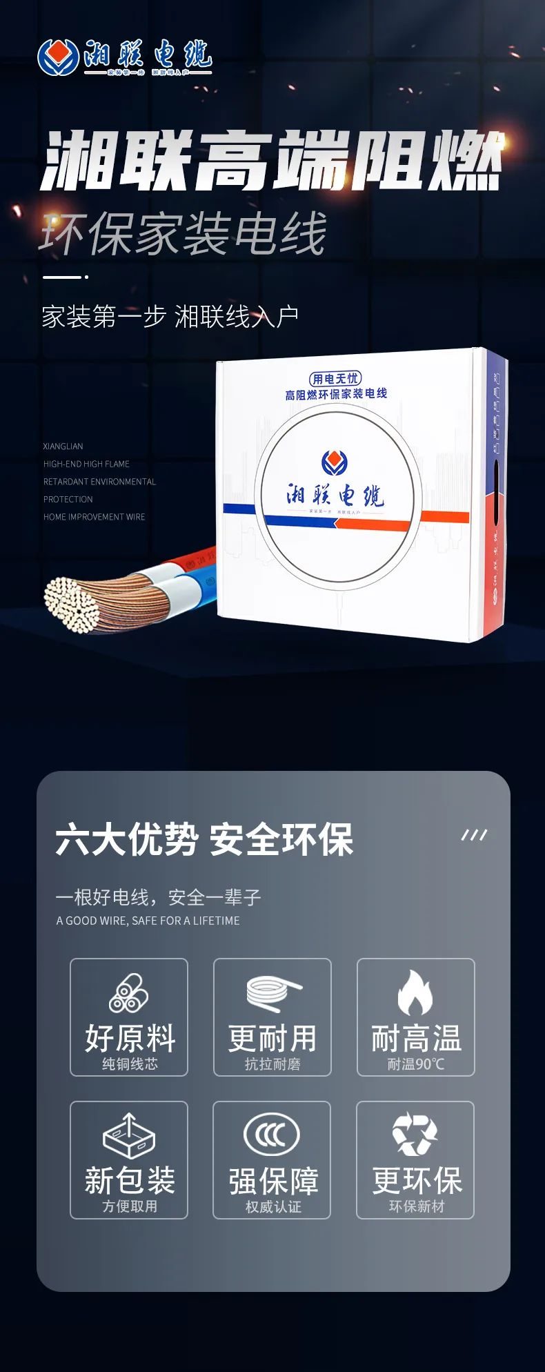 高端新品，雙層防護(hù) 品質(zhì)升級(jí)，安全加倍 #安全用電你我湘聯(lián)